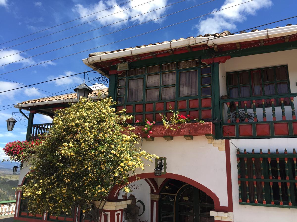 Hotel Portón De Ocetá Monguí Buitenkant foto
